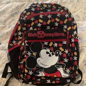 Walt Disney World Backpack Mickey Mouse